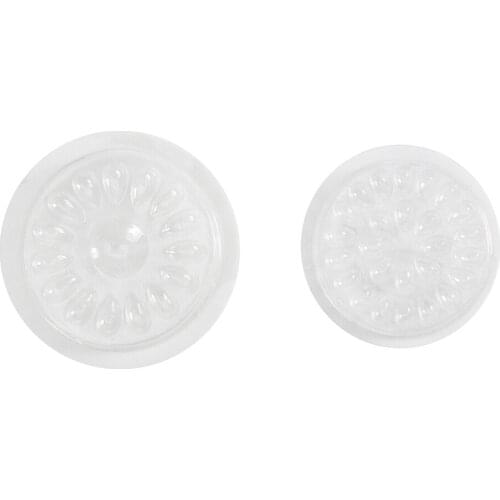 20pcs Disposable Eyelash Holder Glue Pallet Stable Eyelash Extension Plastic Glue Pads Makeup Tools Glue Saving Tool