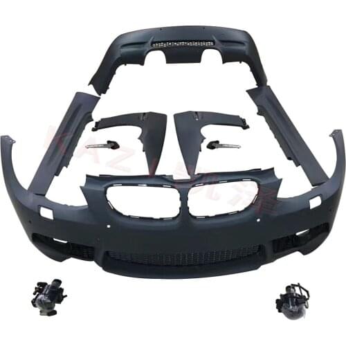 Suitable For E92 3-series E93 318 320i 325 330 335 Refitting M3 Large Surround Front and Rear Bar Leaf Plate
