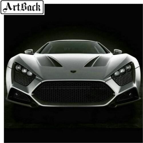 Full square / round drill 5D DIY diamond painting sports car 3d diamond embroidery rhinestone mosaic crafts home decoration