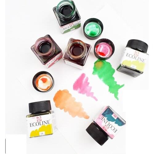 Terrence Fully Transparent Watercolor Ink Comic/Hand-Drawn Draft Coloring Acuarelas Painting 30ml