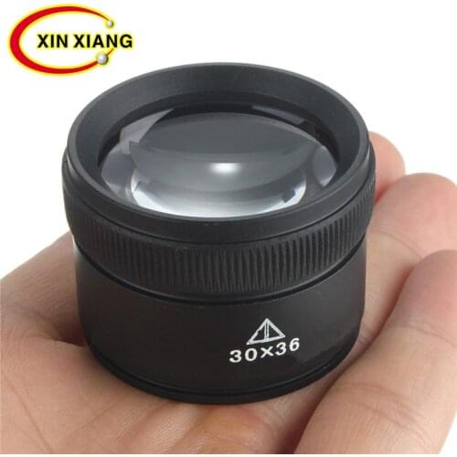 Handheld 30x36mm Mini Magnifier Optics Loupe Magnifier Glass Magnifying Glasses Lens Microscope For Coins Stamps Pocket Lupa