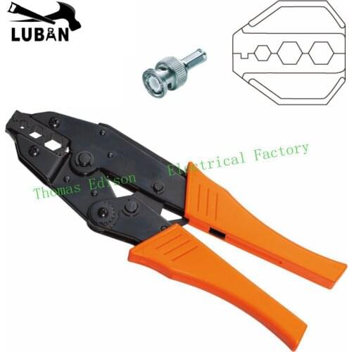 HS-457 EUROP STYLE RATCHET crimping tool for coaxial cable crimping plier multi tool tools hands pliers