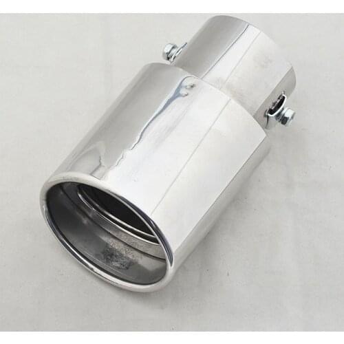For 5 Pcs Universal Stainless Steel Exhaust Muffler Tip 32-45mm [CP587-5]