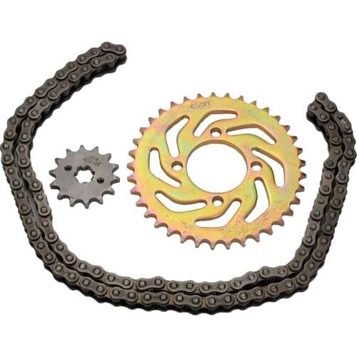428 37 Tooth Rear Chain Sprocket Chain + pinion for ATV Quad Go Kart for 70cc 110cc 125cc pit dirt bike motorcycle