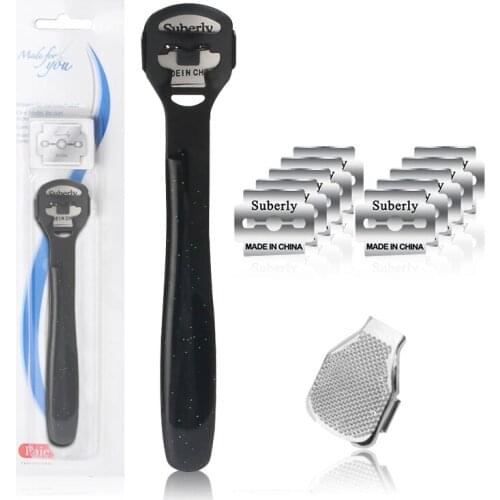 Stainless Steel Foot Shaver Callus Remover Foot Skin Shaver Corn Cuticle Cutter Remover Rasp Pedicure File Foot Dead Skin Shaver