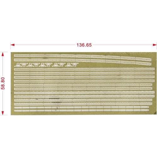 Military model accessory PE7001Z 1/700 USN large cruiser drape fence model
