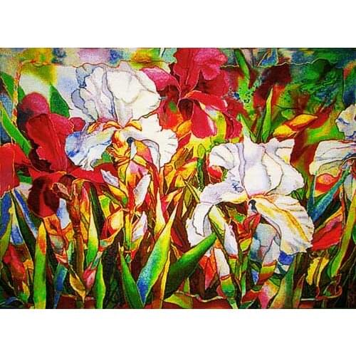 Free shipping wall gobelin tapestries, Luxurious Flowers for festival, size 40x57cm DEC picture for small room and porch