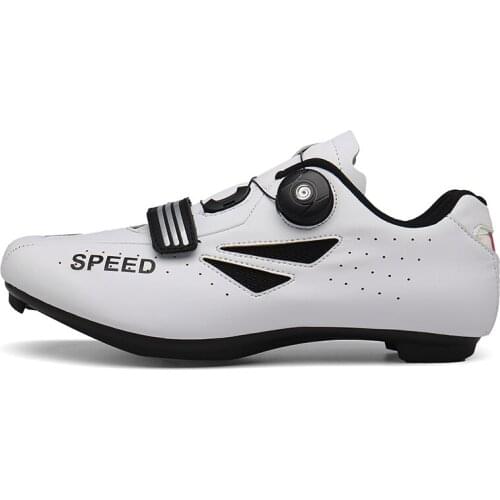 BETOOSEN Mens Womens Breathable Road Bike Cycling Shoes MTB Spin Bicycle Shoes with Quick lace Self-Locking Compatible SPD Cleat