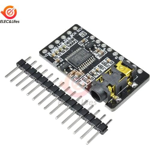 PCM5102 DAC I2S Interface Decoder Sound Card Board Digital Audio GY-PCM5102 Phat Format Player Module for Raspberry Pi