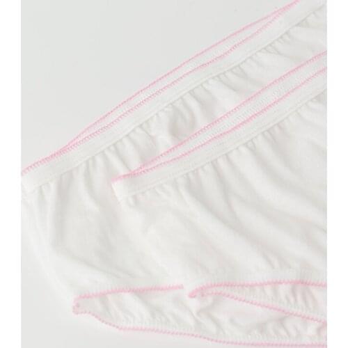 Individual Packaged Soft Close-Fitting Disposable Pure Cotton Sanitary Underpants