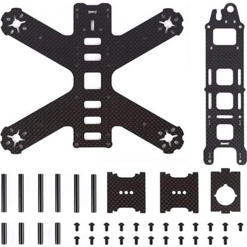 2020 Hot Sale New Metal Lipo Tamiya Flysky 180 Diagonal Wheelbase Full Carbon Fiber Aircraft Aluminum Column Quad Qav A190