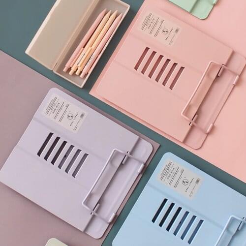 Multifunctional Foldable Metal Bookends Stand Cookbook Holder Reading Rack Book Support Stand Holders Tablet PC