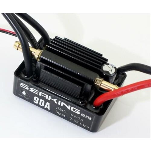 Hobbywing RC Model SEAKING 90A V3 RTR RC Hobby Ship Brushless Motor ESC for RC R/c Racing Boat