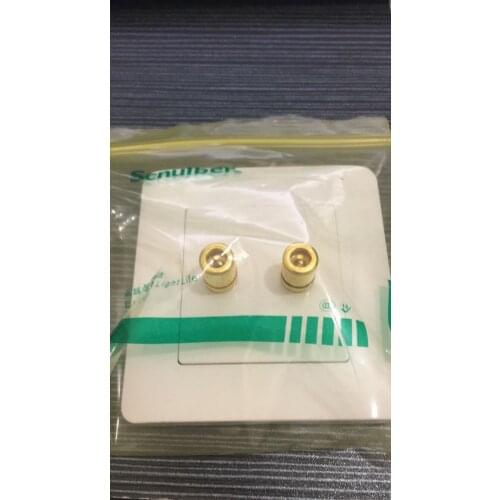 One gang white red RCA Audio And Video Port 86X86mm Style Outlet wall switch socket