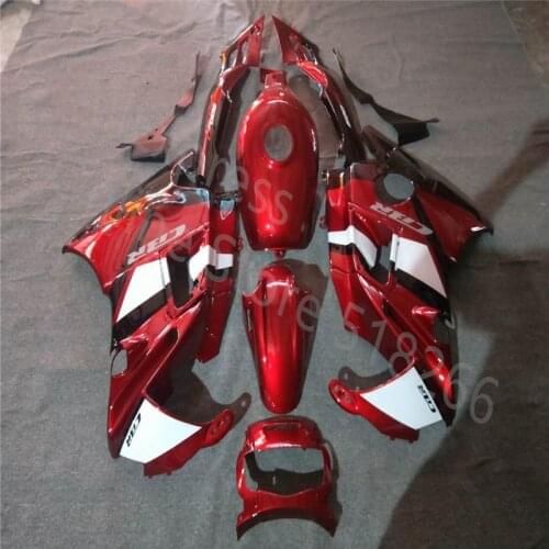 Red White Black Fairing for HONDA CBR600F2 1991-1994 ABS CBR 600 F2 91-94 CBR600 F2 Motorcycle Fairing Body Kit