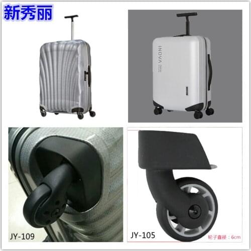 Original universal wheel accessories trolley luggage suitcase replacement wheel repair shell box wheel shackle