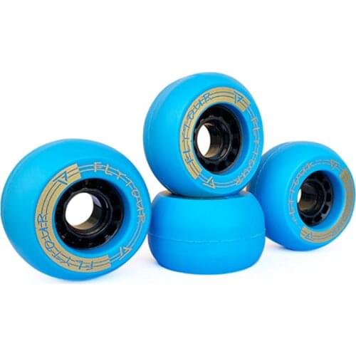 Top!-Freeline Roller Road Driftboard Maple Split Portable Skateboard 82A PU Drift Board Wheel Anti-Skid Skateboard