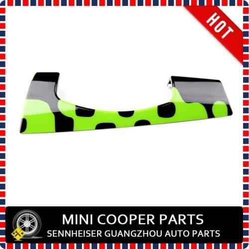 Brand New 2014 Mini Cooper ABS Plastic UV Protected LHD&RHD Dashboard Cover Vivid Green Style For mini cooper F55 S (2 pcs/Set)