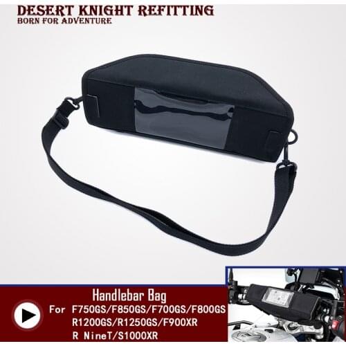 For BMW R1200GS R1250GS ADV F700GS F750GS F800GS F900XR F900R bag modern waterproof motorcycle handlebar travel navigation bag