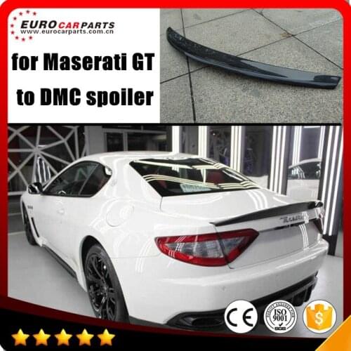 DMC spoiler fit for Masera GT 2door 2013y~ to DMC style MA carbon fiber DMC trunk spoiler