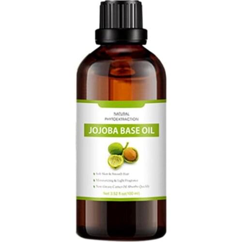 100ML JOJOBA Base Oil Body Massage Oil Natural Essential Oils for Fragrance Relieve Stress Massage Body