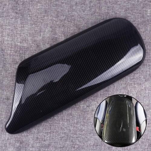 DWCX Carbon Fiber Car Inner Armrest Box Decoration Cover Trim Fit For Toyota C-HR CHR 2016 2017 2018 2019