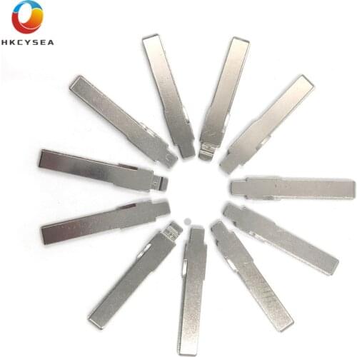 HKCYSEA 10 pcs/lot Metal Blank Uncut Flip KD Remote Key Blade Type #42 for Zhonghua