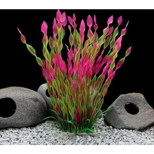 Artificial Aquarium Plant Decor Water Grass Fish Tank Ornament Underwater Landscape Viewing Water Weeds Cycads Plants