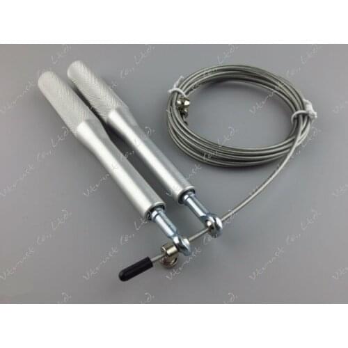 Speed Jump rope ball bearing Metal handle Stainless steel cable Skip rope for MMA/ Boxing/ Crossfit Fitnesss