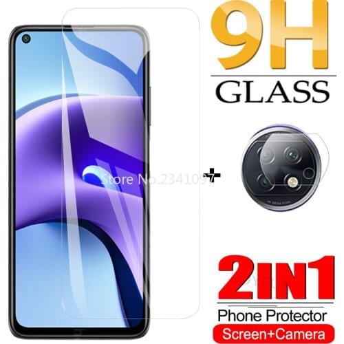 2-IN-1 Safety Glass For Xiaomi Redmi Note 9T Screen+Camera Protector On For redmi 9t note 9t phone screen Lens Tempered Glass 9H
