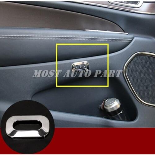 For Jeep Grand Cherokee Interior Seat Memory Button Trim Cover 2011-2018 1pcs Car Decor Car Accessories Interior