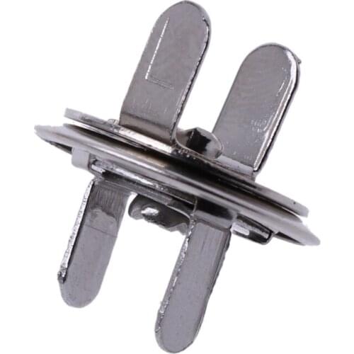 P15F 10 Sets Metal Magnetic Snap Clasps 14mm 16mm For Sewing Purse Handbag Bag Craft