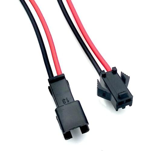 10Pairs 15cm Connector Plug Male To Female Connectors Cable Wires for LED Strips Lamp Driver