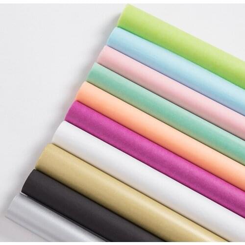 20pcs/lot 75*50cm Colored Sydney Paper Korean Flower Wrapping Paper Bouquet Packaging Material Fluffy Line Paper