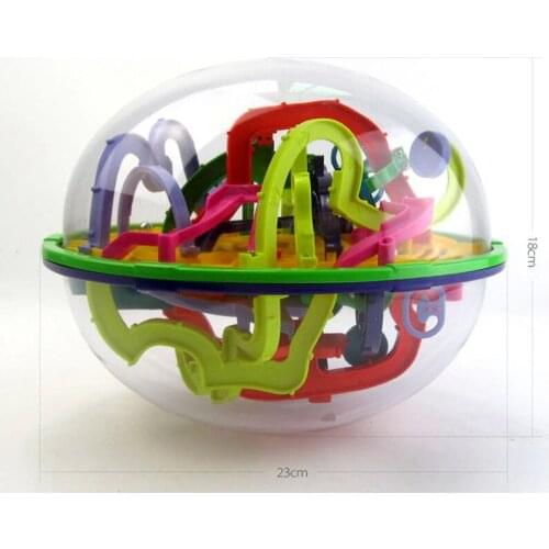 3D 299 Barriers Ball Maze Perplexus Ball Puzzle Board Game Magical Intellect Maze Ball Intelligence Educational for Children