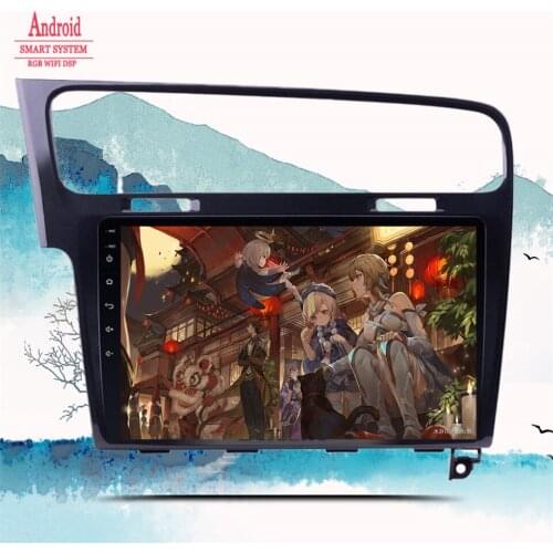 Car Radio DSP Android 10 For Volkswagen Golf 7 2013 2014 2015 2016 2017 Navigation GPS Multimedia Player 2 din DVD Tape Recorder