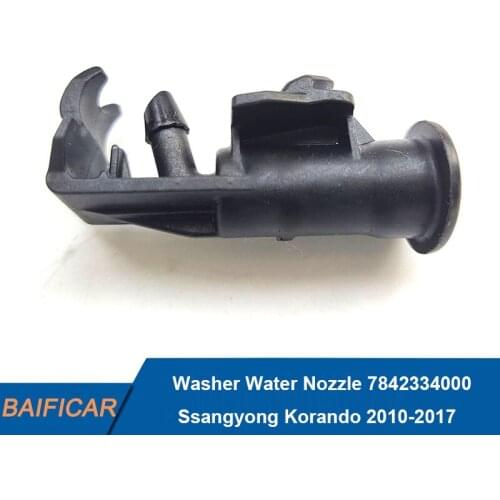 Baificar Brand New Windshield Washer Water Nozzle Spray #7842334000 For Ssangyong Korando C 2010-2017 New Actyon