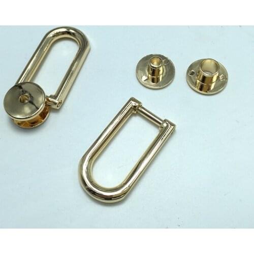 D-Sharp Bag Handle, bag clip in Gold Plating