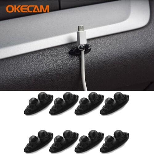 8x Car Cable Clip Holder for VW Polo 6r Golf 4 7 5 6 Passat B6 B5 B7 Beetle T5 Touran T4 Bora Tiguan Caddy Sharan Touareg Jetta