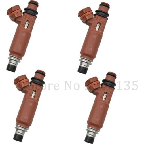 4pcs Fuel Injectors Nozzle For Mazda 323 V P F S C 16V 1.3L OEM 195500-3020 1955003020