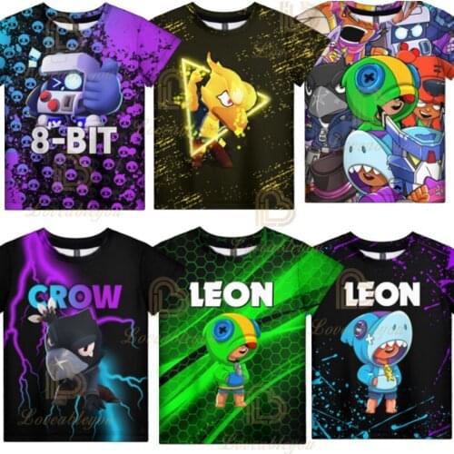 Star T-Shirts Clothes Leon Darryl Tshirt Kids 3D Bull Ricochet Brock EL Primo Barley Browl Tops Tees Tara Bo Piper Costume