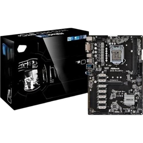 12PCIE DDR4 H110 PRO BTC+13 GPU Graphics Card Linux ethOS Mining Motherboard