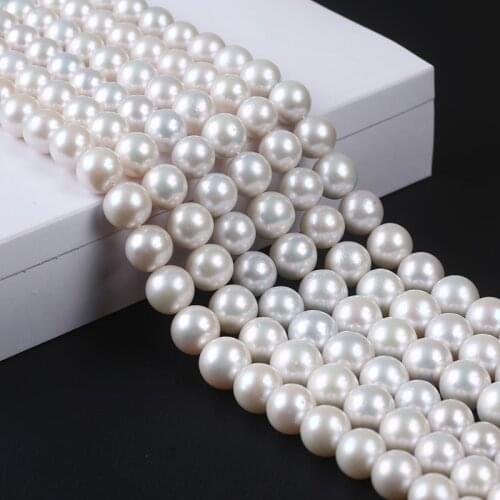 10-14mm Perfect Round High Quality Edison Pearl Strand,ZST035