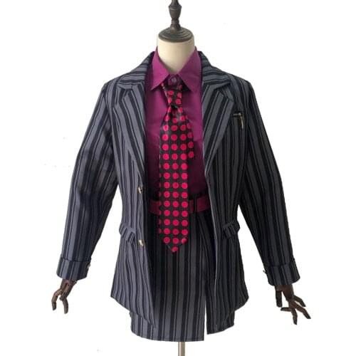 2020 Anime JOJOS BIZARRE ADVENTURE Diavolo Cosplay Costume Female Style Sex Reversion Style