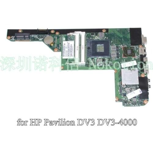 NOKOTION SPS 628186-001 For HP Pavilion DV3 DV3-4000 laptop motherboard HM55 DDR3 HD 5430 512M Graphics