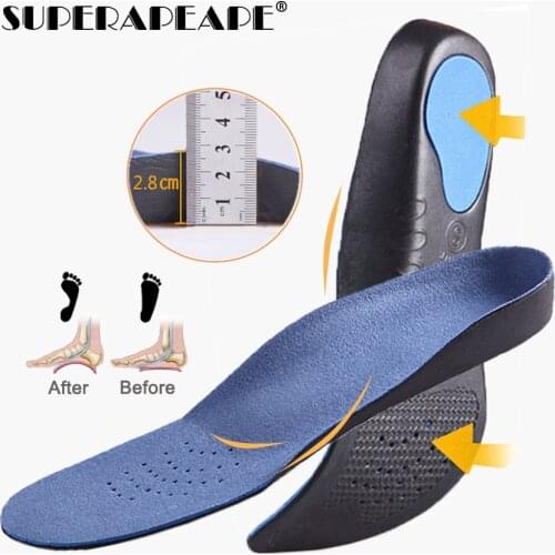 High quality Flat foot Orthotics Orthopedic insoles Varus Feet Cushion Pads Care insoles orthopedic plantillas para los Support
