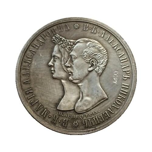 Russian COINS 1 ruble 1841 35.5mm copy Free shipping