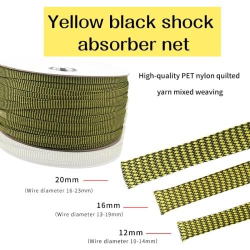 Xangsane 3mm/5mm/8mm/12mm/16mm/20mm PET shock net signal RCA cable power cable XLR cable speaker cable headphone wire net