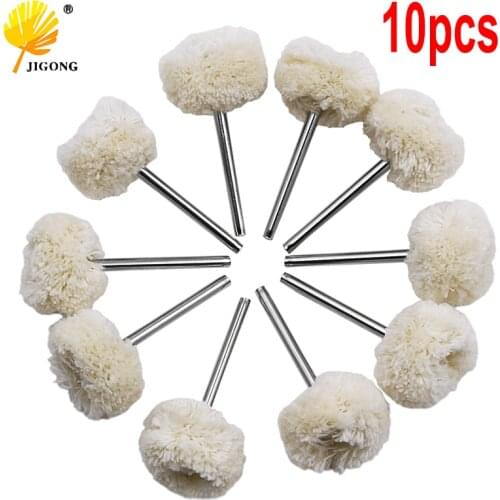10pcs Polishing Wheel Buffing Pad Brush Set Dremel Accessories for Rotary Tools