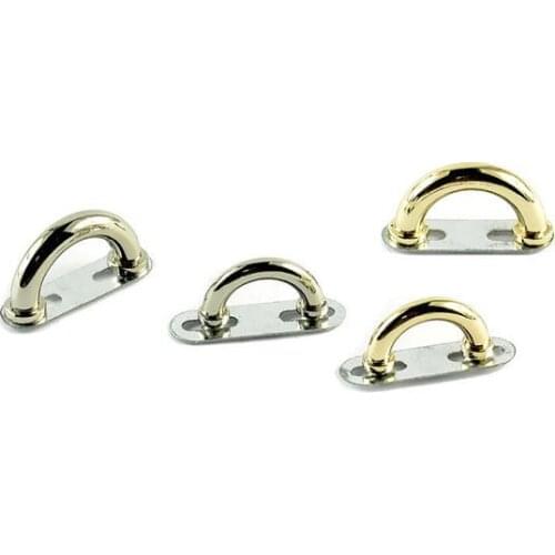 50pcs 31mm inner width Metal Bridge Buckle, Silver Purse Button Accessories